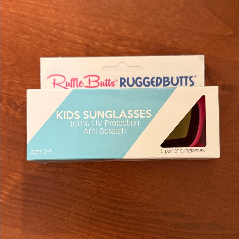 Ruffle Butts Pink Kids Sunglasses